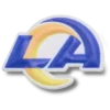 Ozdoby Jibbitz™ s logem NFL Los Angeles Rams