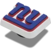 Ozdoby Jibbitz™ s logem NFL New York Giants