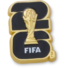 Ozdoby Jibbitz s trofejí mistrovství světa ve fotbale 2026