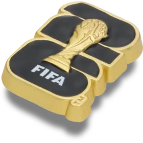 Ozdoby Jibbitz s trofejí mistrovství světa ve fotbale 2026