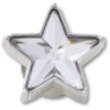 Ozdoby Jibbitz™ Silver Gem Sparkle Star
