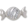 Ozdoby Jibbitz „Silver Smt Gem Candy Piece“