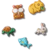 Ozdoby Jibbitz™ Super Pets v balení po 5 kusech