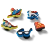 Ozdoby Jibbitz™ Superman, balení po 5 kusech