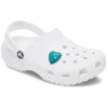 Ozdoby Jibbitz™ Turquoise and Gold Heart