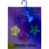 Ozdoby Jibbitz™ Uv Changing Squish, balení po 5 kusech