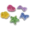 Ozdoby Jibbitz™ Uv Changing Squish, balení po 5 kusech
