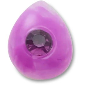 Ozdoby Jibbitz z kolekce „Amethyst February Birthstone“