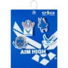 Ozdoby na boty Jibbitz™ „Armed Forces Us Air Force“ (5 ks)