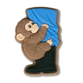 Ozdoby na boty Jibbitz „Punch the Monkey & Zookeeper“