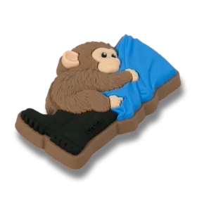 Ozdoby na boty Jibbitz „Punch the Monkey & Zookeeper“