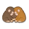Ozdoby na boty „Punch the Monkey and His Bestie“ Jibbitz