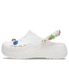 Platform Clogs Baya Midsummer „White Pink“