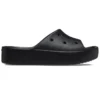 Platform Slide Crocs „Black“