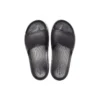 Platformové pantofle Crocband „Black Grey White“