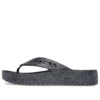 Platformové sandály Baya Glitter „Black“