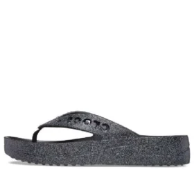 Platformové sandály Baya Glitter „Black“