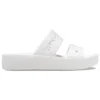 Platformové sandály Baya „White“