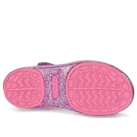 Ploché sandály Isabella Glitter „Purple Pink“