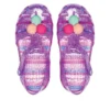 Ploché sandály Isabella Glitter „Purple Pink“