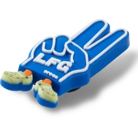 Pěnové ozdoby Jibbitz™ ve tvaru znaku míru od Lfg