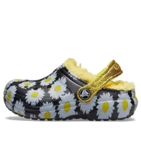 Podšité nazouváky Vacay Vibes „Black Daisy“
