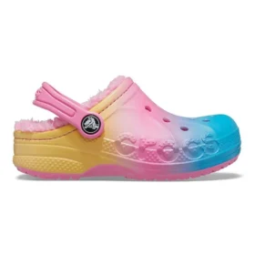 Podkovky Baya Lined Clog s potiskem a podšívkou „Pink Lemonade Multi“