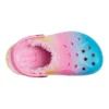 Podkovky Baya Lined Clog s potiskem a podšívkou „Pink Lemonade Multi“