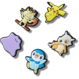 Pokémon – smíšená sada 5 ks ozdob Jibbitz™