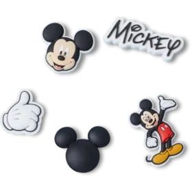 Přívěsky Disney Mickey, balení po 5 kusech Ozdoby Jibbitz™