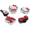 Přívěsky Hello Kitty, balení po 5 kusech, Ozdoby Jibbitz™