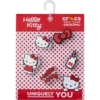 Přívěsky Hello Kitty, balení po 5 kusech, Ozdoby Jibbitz™