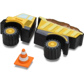 Přívěsky Myo Construction Truck (balení po 5 ks) Ozdoby Jibbitz™