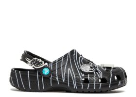 Ron English x Classic Clog „Party Animals – Zebra Black“