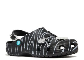 Ron English x Classic Clog „Party Animals – Zebra Black“