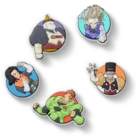 Sada 5 kusů ozdob Jibbitz™ s motivem Dragon Ball Z