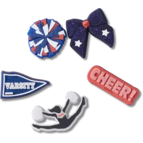 Sada 5 ozdob Jibbitz™ Cheer