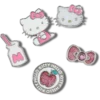 Sada 5 ozdob Jibbitz™ Hello Kitty Elevated