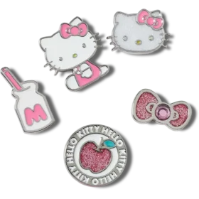 Sada 5 ozdob Jibbitz™ Hello Kitty Elevated