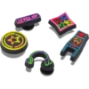 Sada 5 ozdob Jibbitz™ „Level up Gamer“