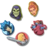 Sada 5 ozdob Jibbitz™ Masters Universe