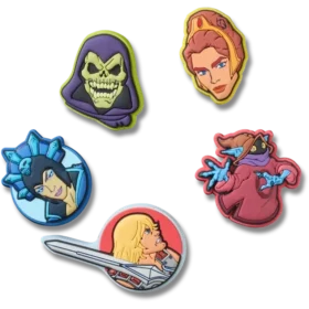 Sada 5 ozdob Jibbitz™ Masters Universe