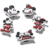 Sada 5 ozdob Jibbitz™ Mickey a Minnie z PVC