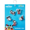 Sada 5 ozdob Jibbitz™ Mickey a Minnie z PVC