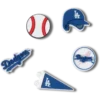 Sada 5 ozdob Jibbitz™ MLB Los Angeles Dodgers
