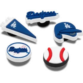 Sada 5 ozdob Jibbitz™ MLB Los Angeles Dodgers