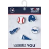 Sada 5 ozdob Jibbitz™ MLB Los Angeles Dodgers