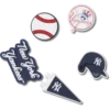 Sada 5 ozdob Jibbitz™ MLB New York Yankees