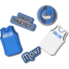 Sada 5 ozdob Jibbitz™ NBA Dallas Mavericks