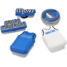 Sada 5 ozdob Jibbitz™ NBA Dallas Mavericks